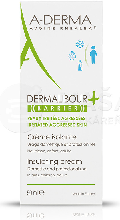 A-Derma Dermalibour Barrier ochranný krém 50 ml