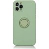 SES Silikónový ochranný obal s držiakom na prst pre Apple iPhone 12 - svetlo zelený 10993 SES Silikónový ochranný obal s držiakom na prst pre Apple iPhone 12 - svetlo zelený 10993