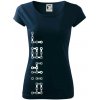 Biker nápis na výšku reťaz - Dámske tričko Pure - M ( Tmavomodrá (veľmi tmavá - skoro čierna) ) Biker nápis na výšku reťaz - Dámske tričko Pure - M ( Tmavomodrá (veľmi tmavá - skoro čierna) )
