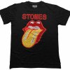 Tričko The Rolling Stones - Dia Tongue, Unisex,Čierna,M Tričko The Rolling Stones - Dia Tongue, Unisex,Čierna,M
