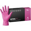 Espeon Nitrilové rukavice NITRIL IDEAL 100 ks, nepudrované, tmavo ružové, 3.5 g Veľkosť: M Espeon Nitrilové rukavice NITRIL IDEAL 100 ks, nepudrované, tmavo ružové, 3.5 g Veľkosť: M