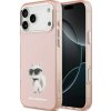 Karl Lagerfeld IML Aquarelle Choupette & Logo MagSafe kryt pre iPhone 17 Pro ružový KLHMP17LHMCHAQOP
