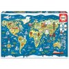 Educa Mapa světa 200 dielov Educa Mapa světa 200 dielov
