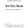 SIX JAZZ SOLOS by Frank Marocco / Šesť jazzových skladieb pre akordeón SIX JAZZ SOLOS by Frank Marocco / Šesť jazzových skladieb pre akordeón