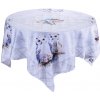decoDoma Stredový obrus ZIMNÉ VTÁČIKY 85 x 85cm decoDoma Stredový obrus ZIMNÉ VTÁČIKY 85 x 85cm