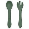 Petite&Mars Take&Match Silicone Cutlery príbor Misty Green 6 m+ 2 ks Petite&Mars Take&Match Silicone Cutlery príbor Misty Green 6 m+ 2 ks