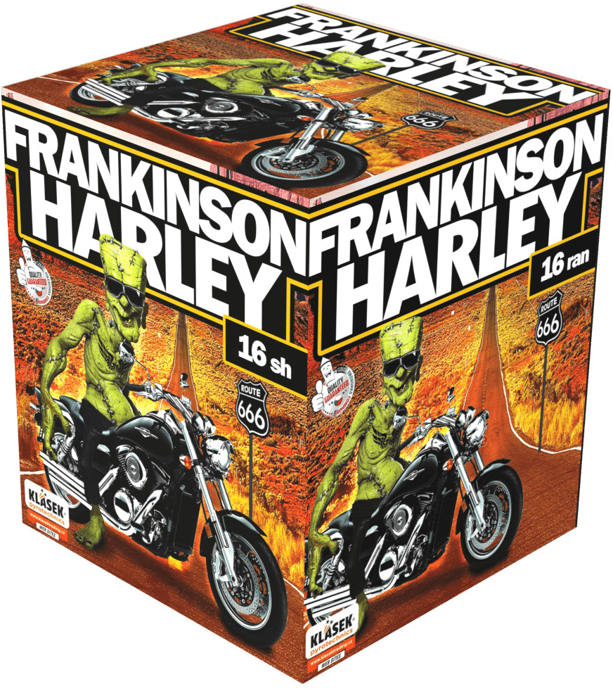 Ohňostroj Frankinson Harley 16 rán 20 mm