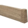 MDF Quadro 60 Lišta soklová DUB MAGNUM 2,4 m