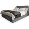 Manželská boxspring polohovateľná posteľ Dastor 180x200 - sivá Manželská boxspring polohovateľná posteľ Dastor 180x200 - sivá