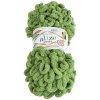 BELLATEX Priadza Puffy 100 g - 485 machová zelená