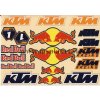 Nálepky moto KTM RedBull (Sada nálepiek) Nálepky moto KTM RedBull (Sada nálepiek)