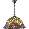 Tiffany luster do obývačky ROSES Ø40 Tiffany luster do obývačky ROSES Ø40