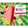 Tesco Mrazený krém vodový s jablkovou a melónovou príchuťou 5 x 67 g (335 g)