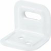 Nastaviteľný uholník biely, práškový nástrek 30 mm x 25 mm x 25 mm Nastaviteľný uholník biely, práškový nástrek 30 mm x 25 mm x 25 mm