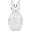 Clayre & Eef Sklenená dóza s vekom v tvare vajcia so zajačími uškami – Ø 8*17 cm - Clayre & Eef Clayre & Eef Sklenená dóza s vekom v tvare vajcia so zajačími uškami – Ø 8*17 cm - Clayre & Eef