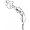 Replacement premium lock & key SHAD 203076R pre SH48, SH58x a SH59x Replacement premium lock & key SHAD 203076R pre SH48, SH58x a SH59x