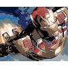 Maľovanie podľa čísel – Iron Man, 50 × 40 cm, vypnuté plátno na rám 8596530042211 Maľovanie podľa čísel – Iron Man, 50 × 40 cm, vypnuté plátno na rám 8596530042211