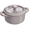 Staub Cocotte Mini keramický plech na pečenie 10 cm/0,2 l, starožitná sivá, 40511-998 Staub Cocotte Mini keramický plech na pečenie 10 cm/0,2 l, starožitná sivá, 40511-998