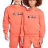 Nike Club Fleece oranžová