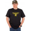 Black Cat Tričko Distressed Logo Black Tee - S Black Cat Tričko Distressed Logo Black Tee - S