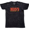 Kiss tričko Classic Logo čierne