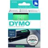 Samolepiaca páska Dymo D1 9 mm zelená/čierna Samolepiaca páska Dymo D1 9 mm zelená/čierna