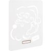 Alubox MIA Santa Claus - výmenný kryt pre poštové schránky MIA box, Santa Claus