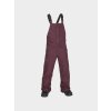 Volcom Barkley Ins Bib Overall (burgundy) M, vínovo červená Volcom Barkley Ins Bib Overall (burgundy) M, vínovo červená