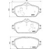 Sada brzdových platničiek kotúčovej brzdy BREMBO P 50 119 Sada brzdových platničiek kotúčovej brzdy BREMBO P 50 119