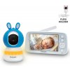 EVOLVEO Baby Monitor N5, Set videoopatrovateľky s 360 ° dohľadom, obojsmernou komunikáciou a uspávankami, modrá EVOLVEO Baby Monitor N5, Set videoopatrovateľky s 360 ° dohľadom, obojsmernou komunikáciou a uspávankami, modrá