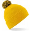 Beechfield Zimná čiapka s brmbolcom B450 Gold one size Beechfield Zimná čiapka s brmbolcom B450 Gold one size