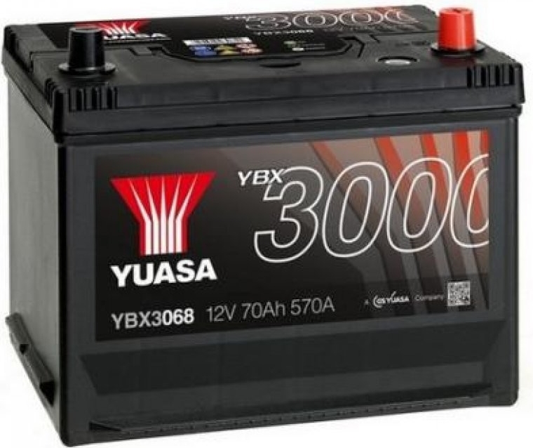 Yuasa YBX3000 12V 70Ah 570A YBX3068