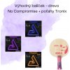 Joola Drevo PISTEJ NO COMPROMISE + poťahy TRONIX Joola Drevo PISTEJ NO COMPROMISE + poťahy TRONIX