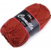 Bavlnená pletacia priadza Camilla 50 g - 1 ks 10 (8238) hrdzavá str. Bavlnená pletacia priadza Camilla 50 g - 1 ks 10 (8238) hrdzavá str.