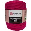 YarnArt Macrame Cord 5 MM Cyklámenová 771 YarnArt Macrame Cord 5 MM Cyklámenová 771