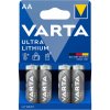 VARTA Ultra Lithium AA 4ks 6106301404 VARTA Ultra Lithium AA 4ks 6106301404