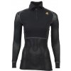ACLIMA WoolNet Polo Shirt with zip, W Jet Black - M ACLIMA WoolNet Polo Shirt with zip, W Jet Black - M