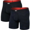Pánske boxerky Saxx Multi-Sport Mesh Boxer Brief Fly 2Pk Full Tilt Chevron/Black M Pánske boxerky Saxx Multi-Sport Mesh Boxer Brief Fly 2Pk Full Tilt Chevron/Black M