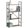 Autronic, Regál, 59cm, kov, MDF, dub, GD-224 OAK Autronic, Regál, 59cm, kov, MDF, dub, GD-224 OAK