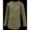 Tetrao detské vyšívané tričko s dlhým rukávom