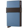 Bandwallet Secrid Matte BMa-Steel Blue-Brown Bandwallet Secrid Matte BMa-Steel Blue-Brown
