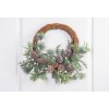 Veniec MagicHome Vianoce, prútený, s prírodnými vetvičkami, 48x41x11 cm Veniec MagicHome Vianoce, prútený, s prírodnými vetvičkami, 48x41x11 cm
