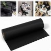 Dekoračný fleecový papier 10 metrov / 30 cm - čierny Dekoračný fleecový papier 10 metrov / 30 cm - čierny