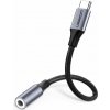 Ugreen AV142 adaptér 3,5mm jack / USB-C 10cm sivý 30632 Ugreen AV142 adaptér 3,5mm jack / USB-C 10cm sivý 30632