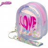 Mikro Trading Glamour mini batôžtek holografický 10,5 cm s trblietkami s príveskom na kľúče Mikro Trading Glamour mini batôžtek holografický 10,5 cm s trblietkami s príveskom na kľúče
