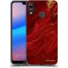 Picasee silikónový prehľadný obal pre Huawei P20 Lite - Red Picasee silikónový prehľadný obal pre Huawei P20 Lite - Red