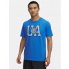 Pánske tričko Under Armour UA COLLEGE CREST LOGO SS-BLU Modrá XL Pánske tričko Under Armour UA COLLEGE CREST LOGO SS-BLU Modrá XL