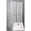 ARTTEC Nástenný sprchový kút COMFORT B 12 číre sklo 80 x 80 x 198 cm s mramorovou vaničkou POLARIS PAN04546 ARTTEC Nástenný sprchový kút COMFORT B 12 číre sklo 80 x 80 x 198 cm s mramorovou vaničkou POLARIS PAN04546