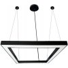 NEDES | LED Luster na lanku LED/80W/230V 4000K 120x120 cm čierna | ND4113 NEDES | LED Luster na lanku LED/80W/230V 4000K 120x120 cm čierna | ND4113