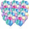 Balóny metalické, mix farieb, 100 ks, narodeniny, 30 cm Balóny metalické, mix farieb, 100 ks, narodeniny, 30 cm